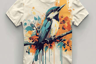 provide bulk t shirt trending designs for merch or teespring
