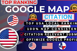create USA texas utah atlanta miami local citations local SEO business listing