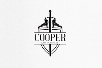 design substantial law firm logo