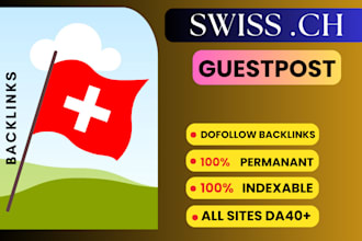 boost your websites SEO with high quality backlinks from switzerland