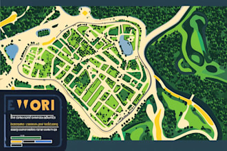 do vector map illustration and event map
