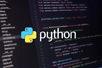 do python programming task and design your algorithms in 24 hours