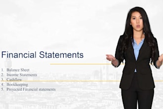 prepare financial statments as per ifrs and bookkeeping