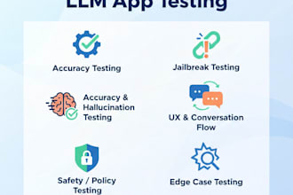 test ai chatbot llm and nlp models for accuracy, bias, QA and performance