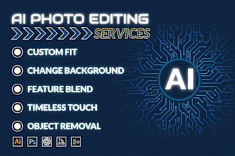 provide ai photo editing services