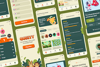 develop quiz app, quiz game app, polls app, trivia app