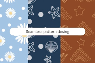 custom seamless patterns for home decor fashion and textile