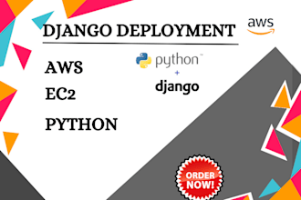 do a django deployment, on aws, heroku, render, ec2