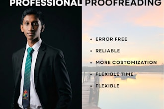 accountable fast and accurate proofreading