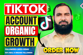 grow and promote your tiktok account organically through ads