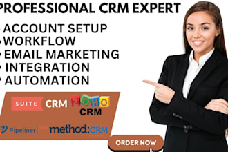 do method crm suite dash pipeliner crm keap infusion soft zoho crm workflow va