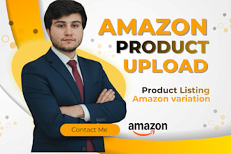 create amazon product listing and variations or optimise amazon listing