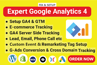 setup google analytics 4 ga4 ecommerce tracking, ga4 server side tracking by GTM