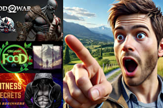 create attractive thumbnails and logo for potential buyers