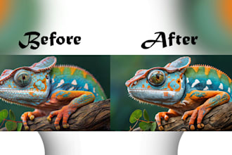 upscale enhance and sharpen your blurry old images or pictures to 4k resolution