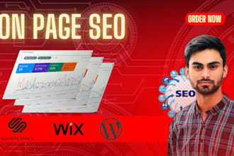 do wix on page and technical SEO to improve rankings and fix issues