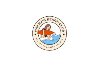 design admirable super a surf club logo