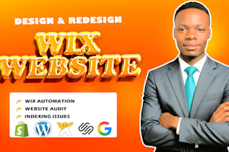 design, redesign wix website, wix website redesign, wix website wix online store