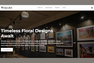 make wall art shopify store wall art website print on demand website art website