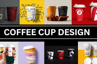 design coffee cup and paper cup for you