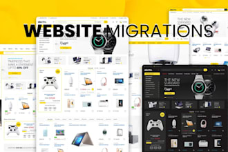 migrate wix wordpress squarespace bigcommerce ecwid showit esty to shopify store