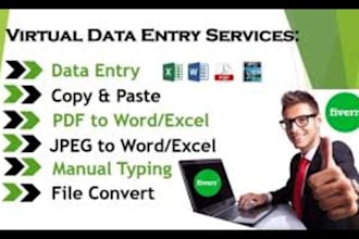 data entry analyst master