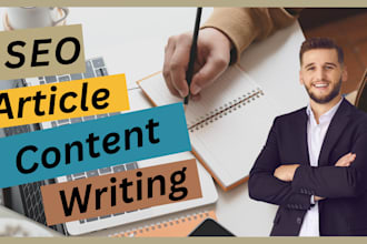 do SEO article writing blog post writing and content writing