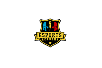 make super particular e sports academy logo