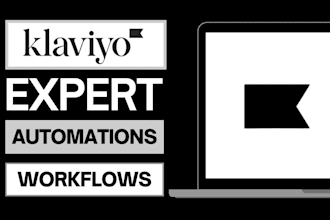 set up klaviyo flows, sales funnel, and automations for shopify