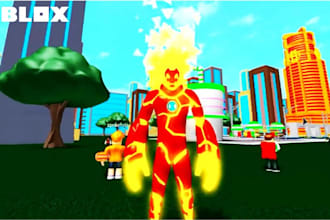 do roblox game,tycoon game,thumbnail game,r15 animation,obby game,scripter,asset