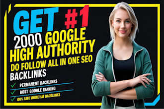 all in one SEO 2000 dofollow backlinks package