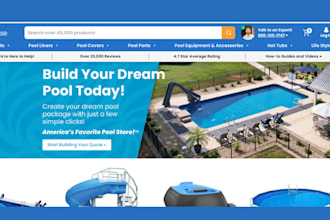design swimming pool website pool service website construction website swimming