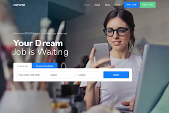 build recruitment website, job board website and healthcare staffing website