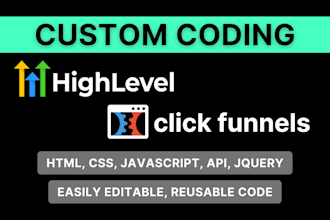 custom code in clickfunnels, gohighlevel