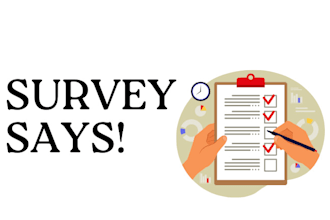 conduct online survey jotform, google form and surveymonkey to USA, spain users