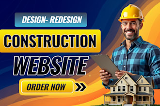 design remodeling website, construction website in wordpress