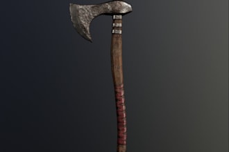model 3d hard surface assets and props, gun model,ready game 3d texture unity 3d