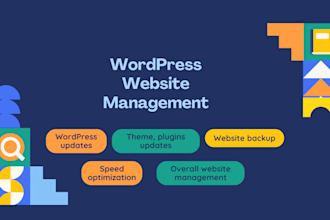 offer support and maintenance for your wordpress website