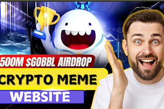 create a crypto meme website build crypto token website crypto meme coin website