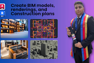 create bim models, renderings, and plans for construction and remodeling