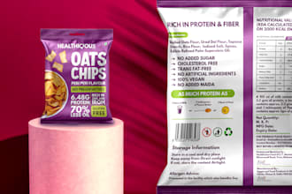 design pouch packaging design or label design