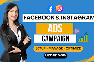 expertly manage facebook meta ads campaigns and instagram ads