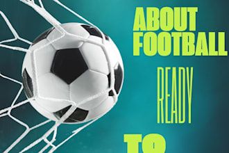 write SEO optimized articles about football and sports