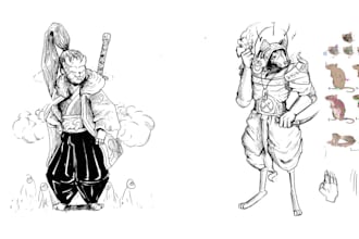 create epic concept art or sketches for dungeons and dragons