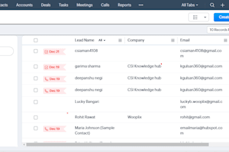 create or customize zoho CRM sytems and web applications