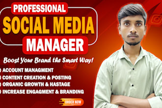 manage and grow your social media with engaging content and strategy