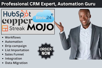setup mojo streak clio odoo copper crm bitrix 24 lofty crm hubspot automation