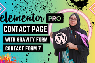 create responsive word press form or gravity  form