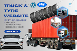build auto repair mechanic website, trucking and truck listing website