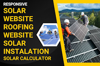 build solar website roofing website solar installation solar panel solar
